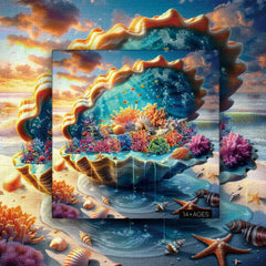 Seashell Bliss Jigsaw Puzzle 1000 Pieces