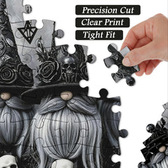 Gothic Halloween Gnomes Puzzle 1000 Teile