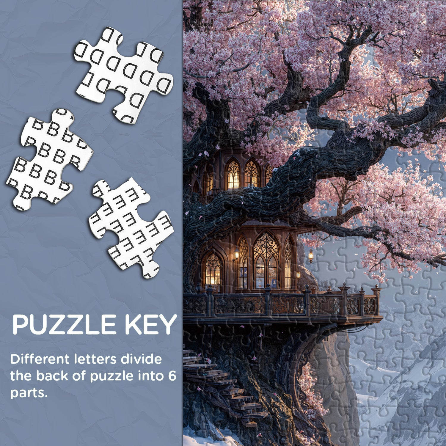 Sakura Cliff Puzzle 1000 Teile