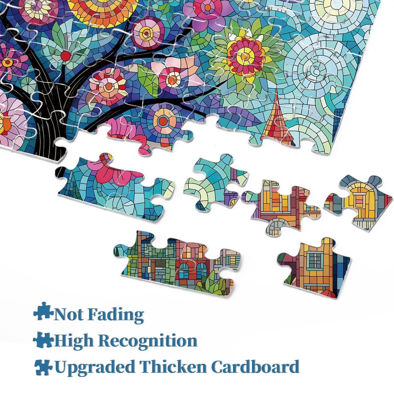 Blossom Town Jigsaw Puzzle 1000 Pieces