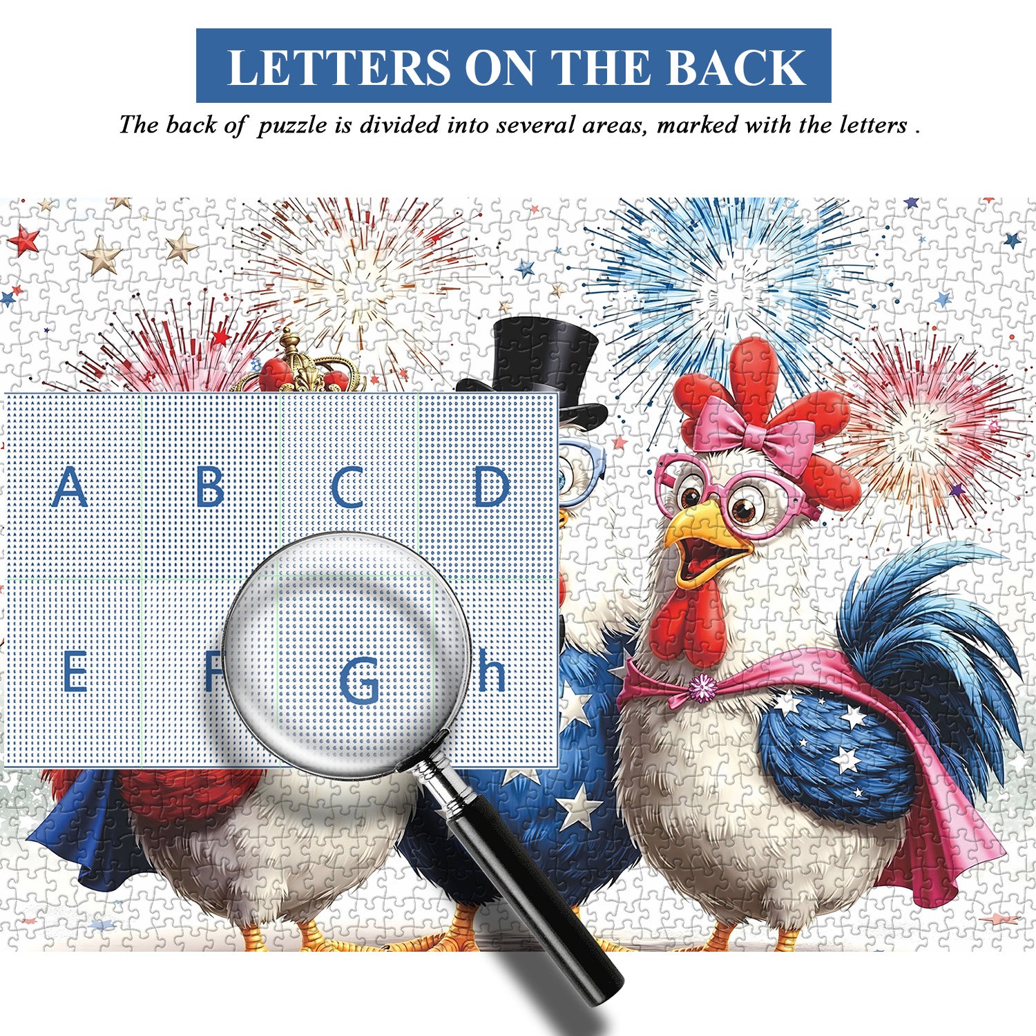 Cheerful Chickens Jigsaw Puzzle 1000 Pieces