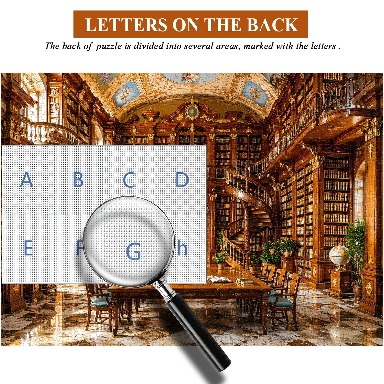 Retro Reading Room Jigsaw Puzzle 1000 Pieces
