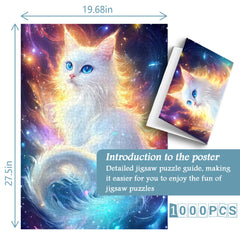 Stardust Cat Puzzle 1000 Teile