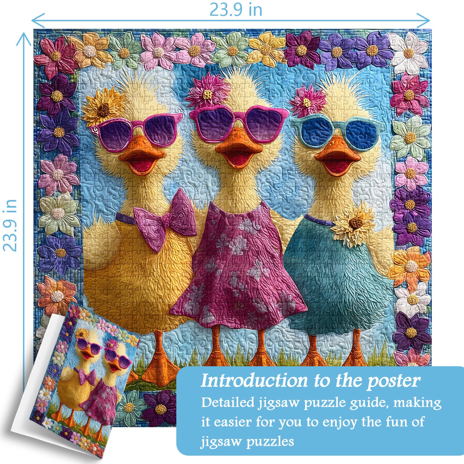 Funny Ducks Puzzle 1000 Stücke