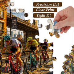City Bike Race Puzzle 1000 Teile