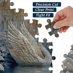 Swan Serenity Jigsaw Puzzle 1000 Pieces
