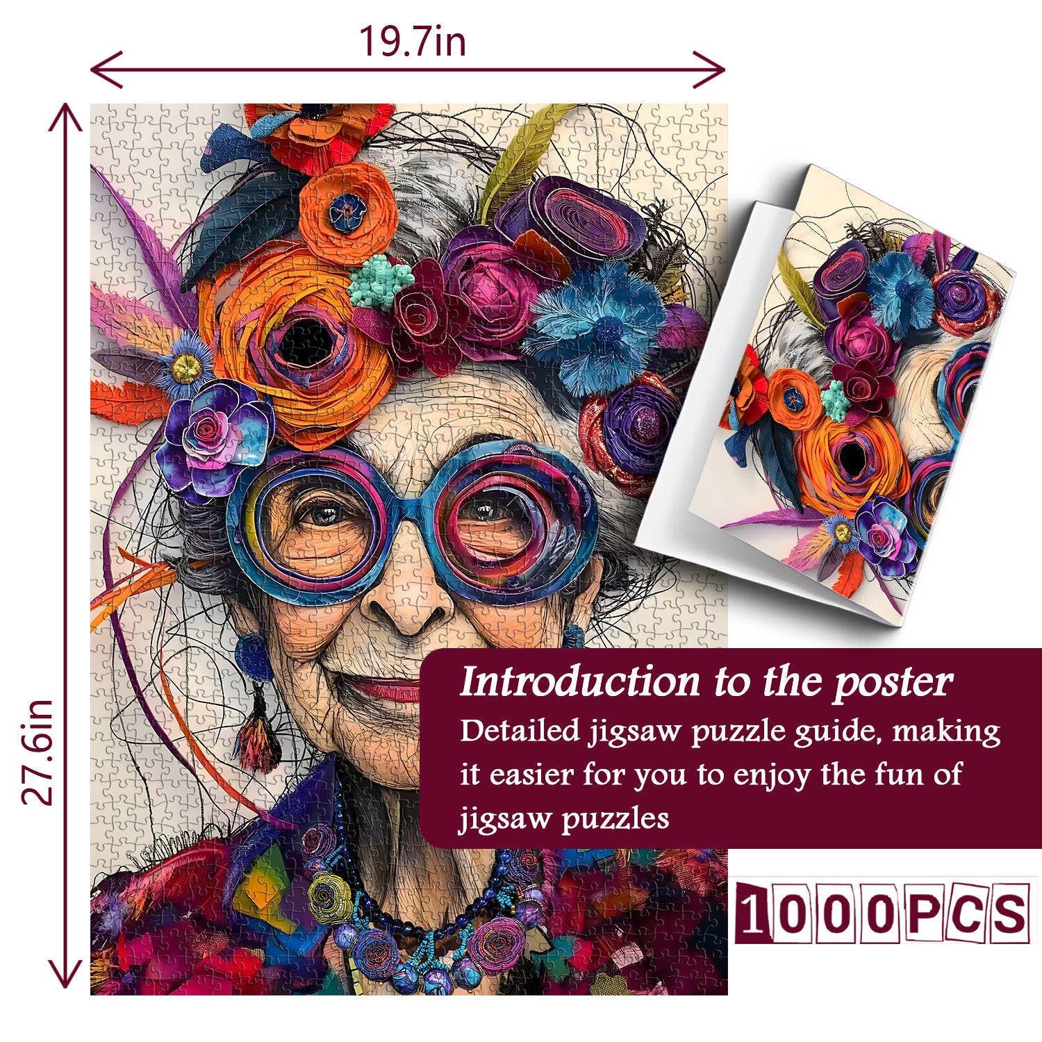 Colorful Years Jigsaw Puzzle 1000 Pieces