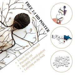 Branch Silhouette Jigsaw Puzzle 1000 Pieces