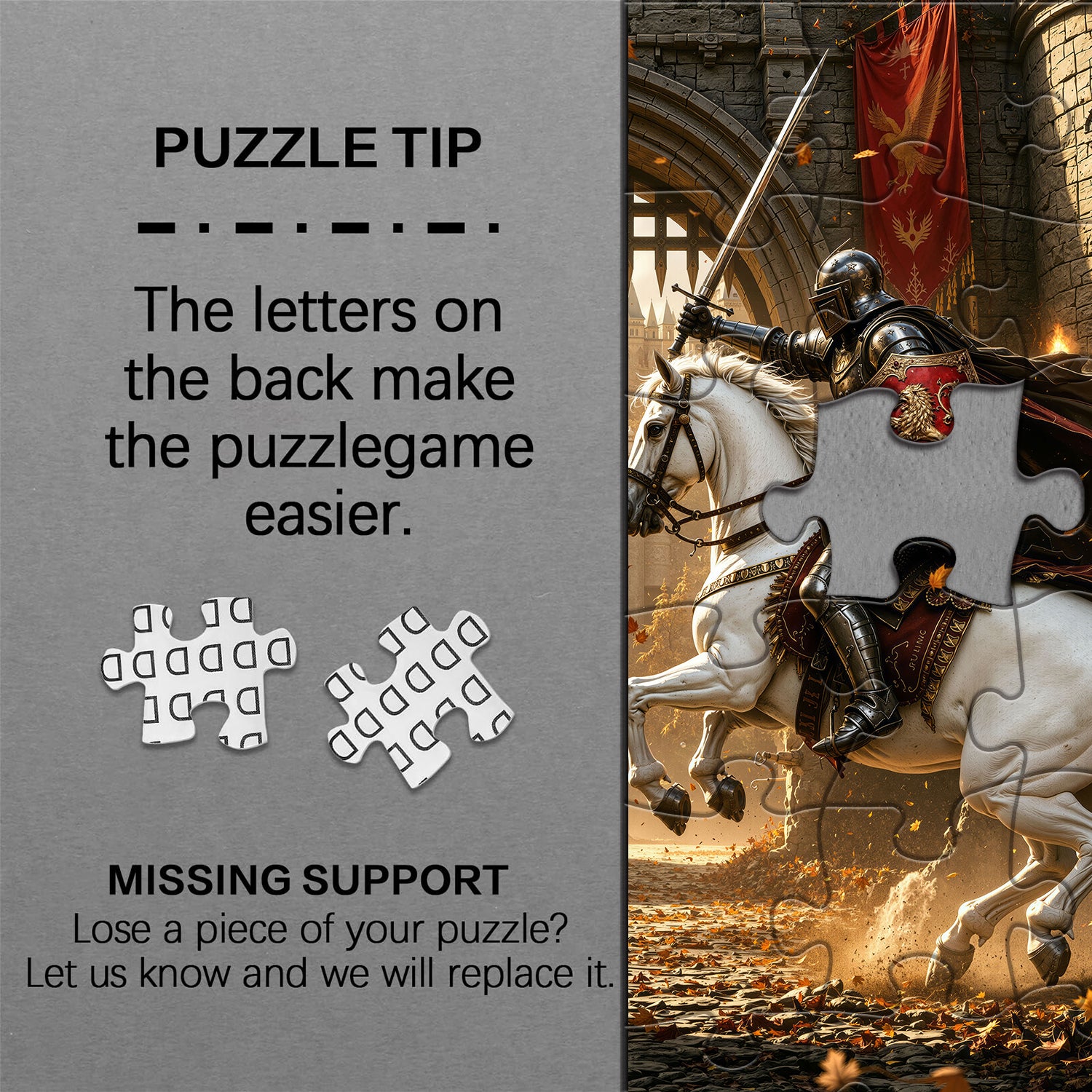 Autumn Castle Duel Jigsaw Puzzle 1000 Pieces