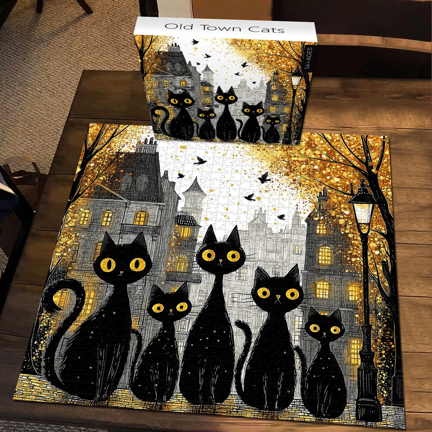 Old Town Cats Puzzle 1000 Teile