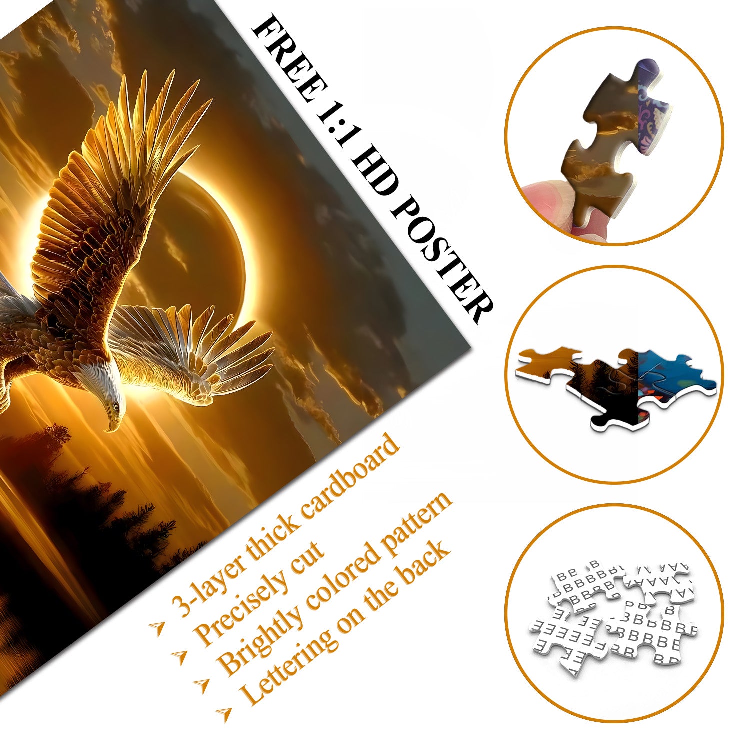 Solar Eagle Puzzle 1000 Teile