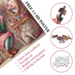 Blumiges Oma-Puzzle 1000 Teile