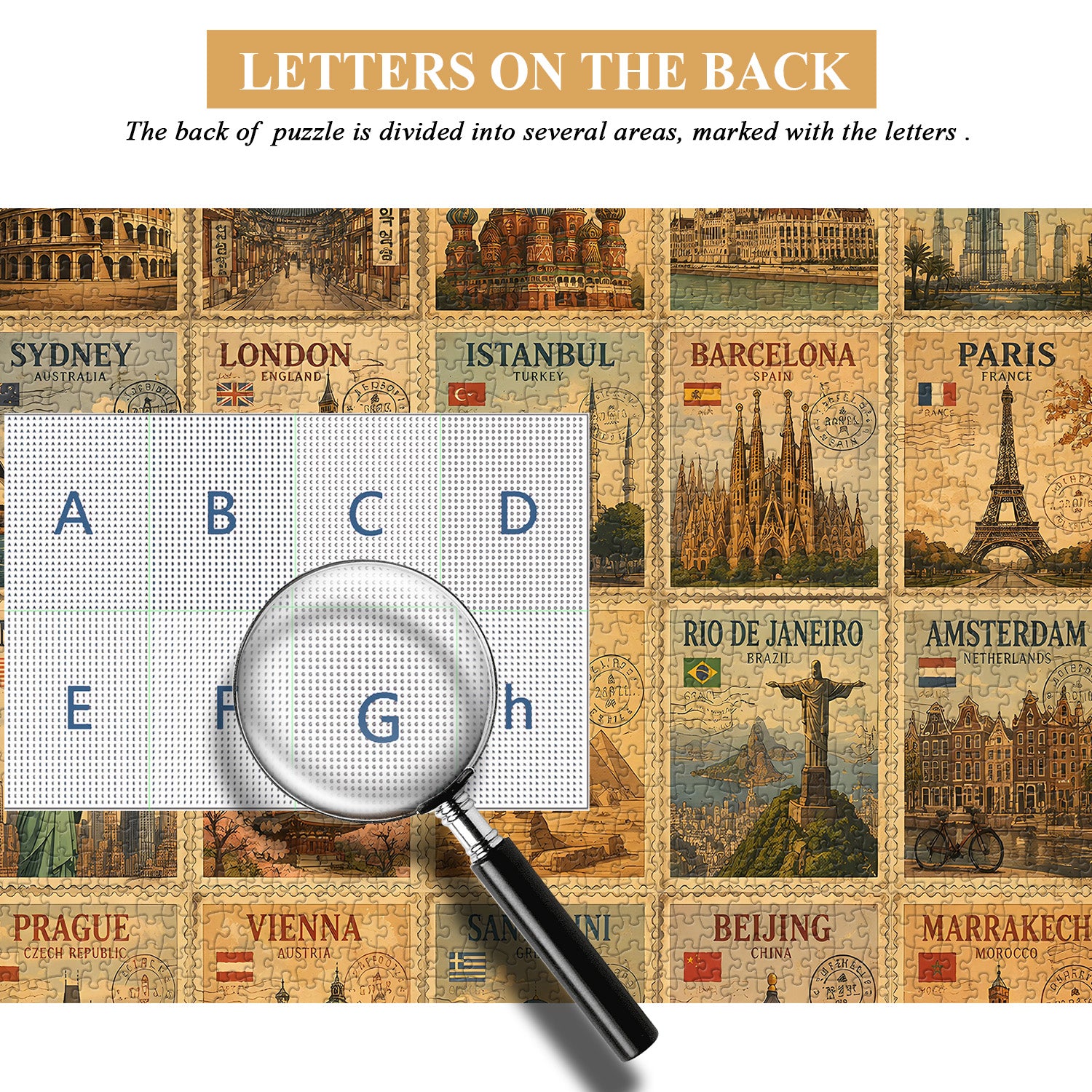 Global Journeys Jigsaw Puzzle 1000 Pieces
