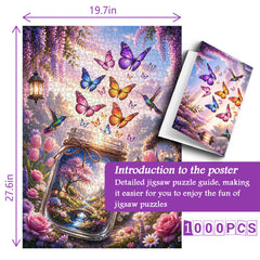 Butterfly Jar Dreamland Jigsaw Puzzle 1000 Pieces