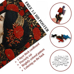 Blumenschönheitspuzzle 1000 Teile