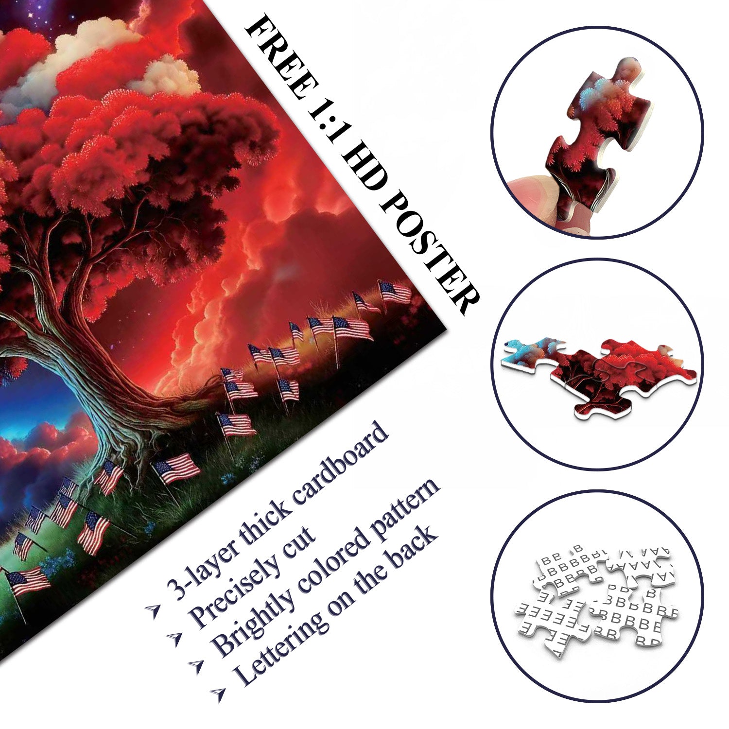 Freedom Branch Jigsaw Puzzle 1000 Pieces