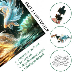 Shimmering Fish Jigsaw Puzzle 1000 Pieces