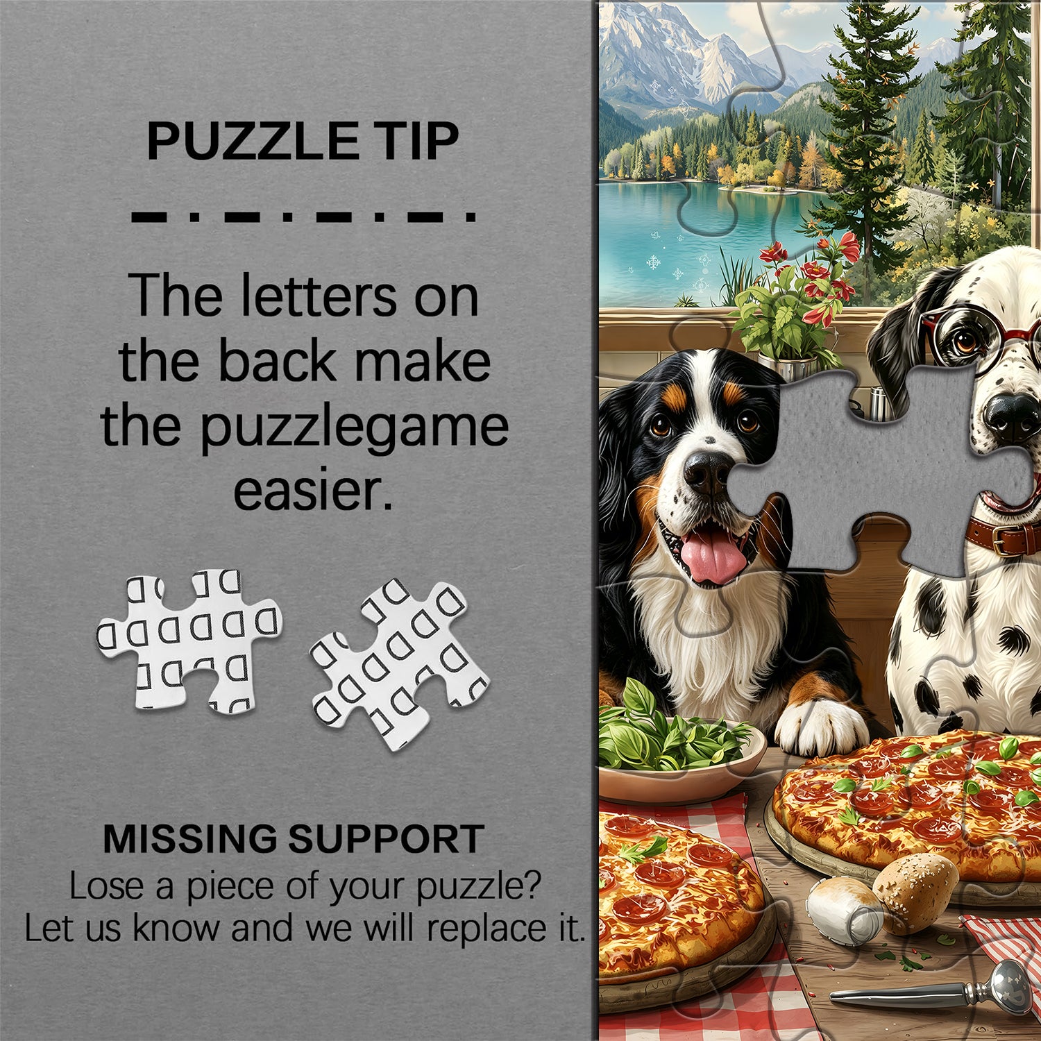 Lakeside Pizza Crew Puzzle 1000 Teile