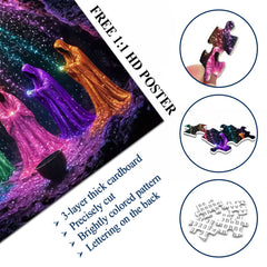 Glowing Cave Mystics Jigsaw Puzzle 1000 Pieces