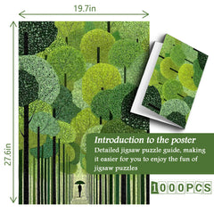 Verdant Path Jigsaw Puzzle 1000 Pieces