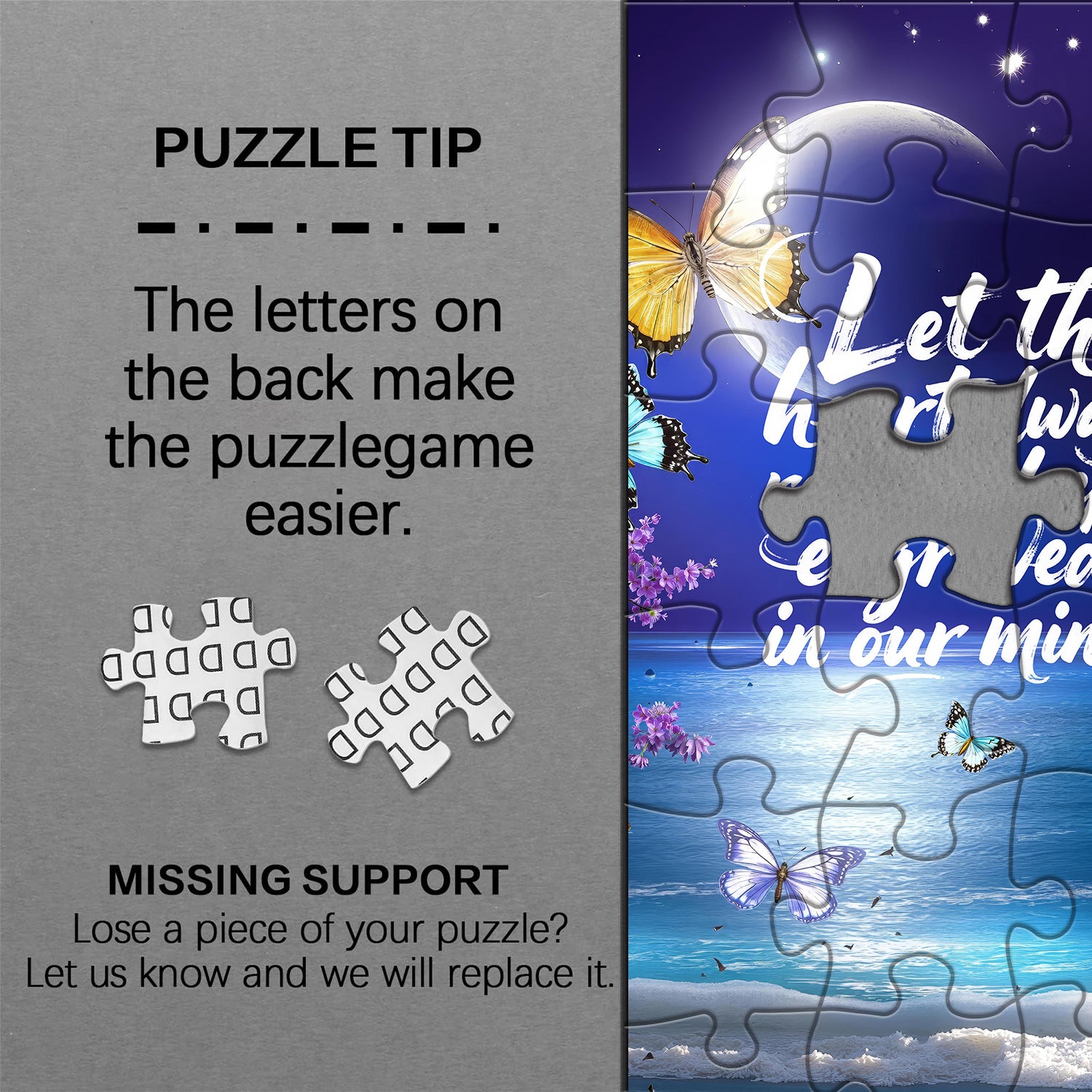 Ewiges Mondlicht Puzzle 1000 Stücke