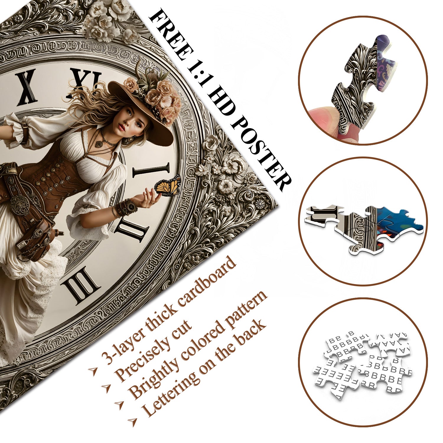 Time Beauty Puzzle 1000 Teile