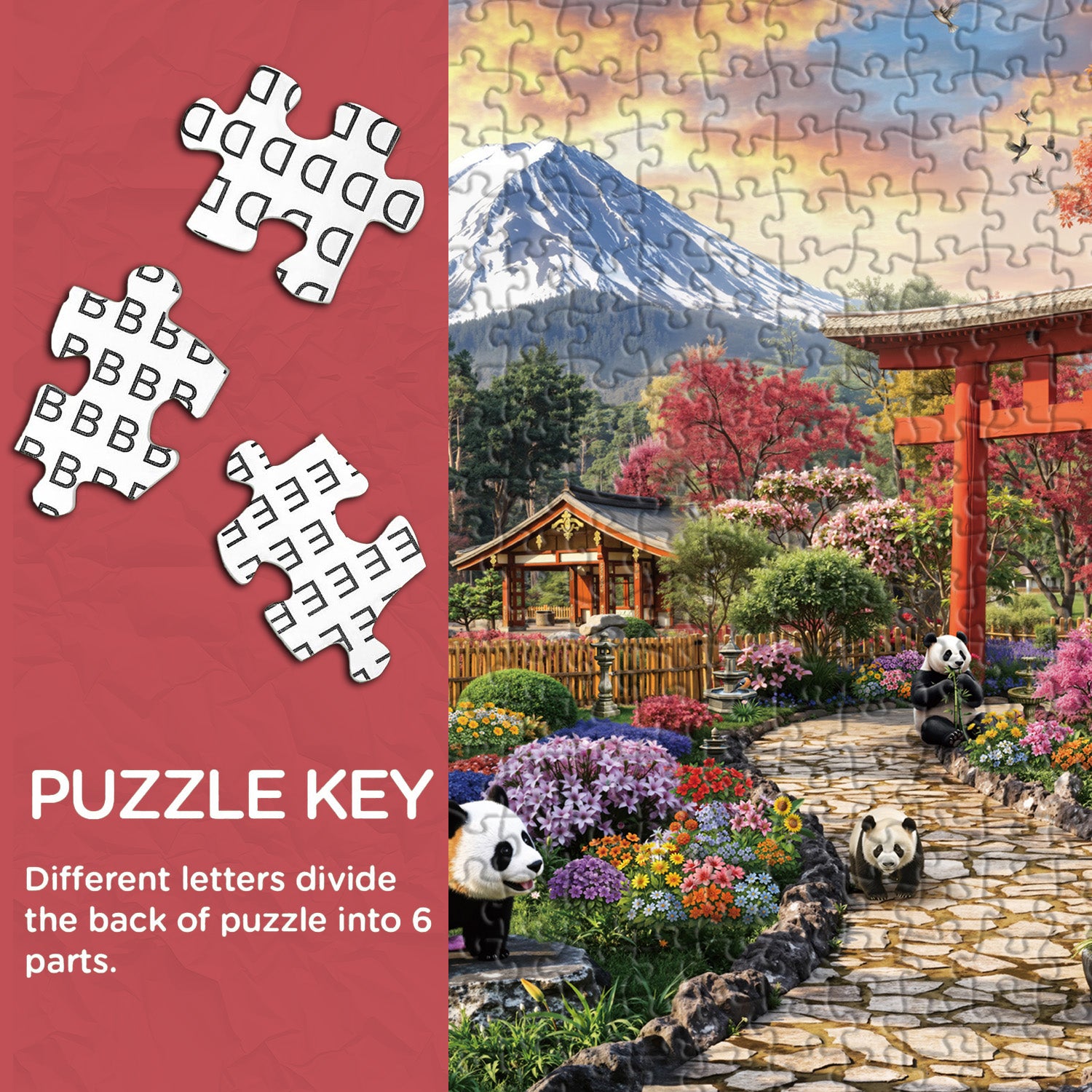 Fuji Fairyland Puzzle 1000 Teile