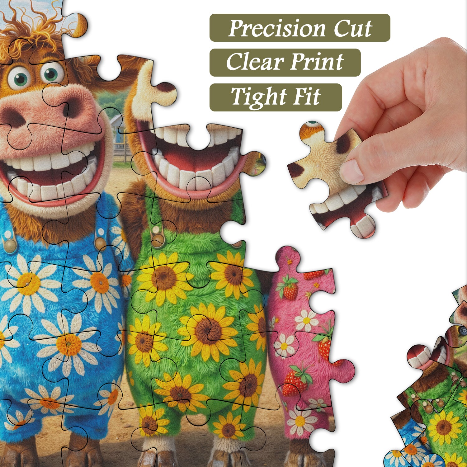 Happy Farm Friends Puzzle 1000 Teile