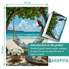 Relaxing Beach Day Jigsaw Puzzle 1000 Pieces