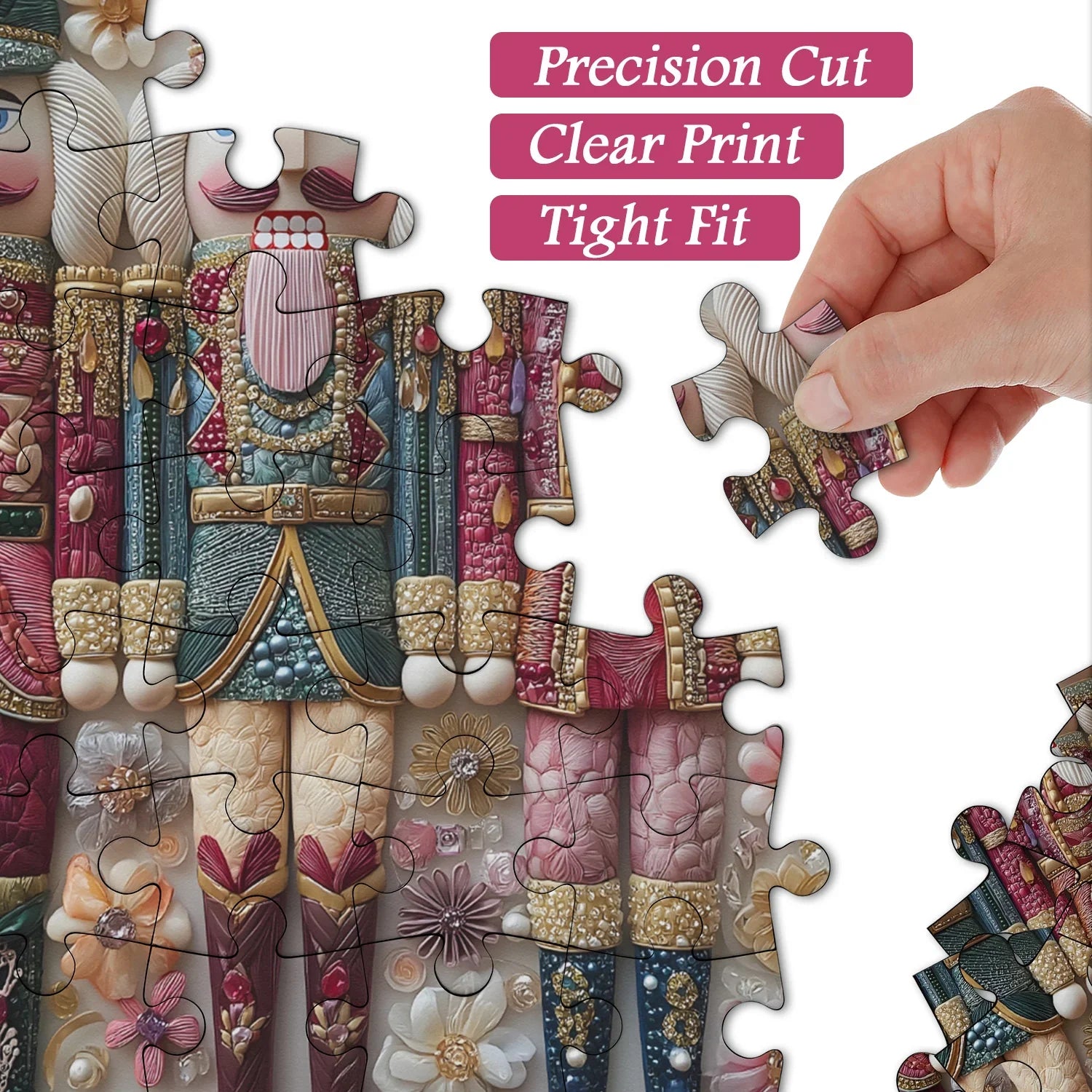 Kristall Nussknacker Puzzle 1000 Stücke