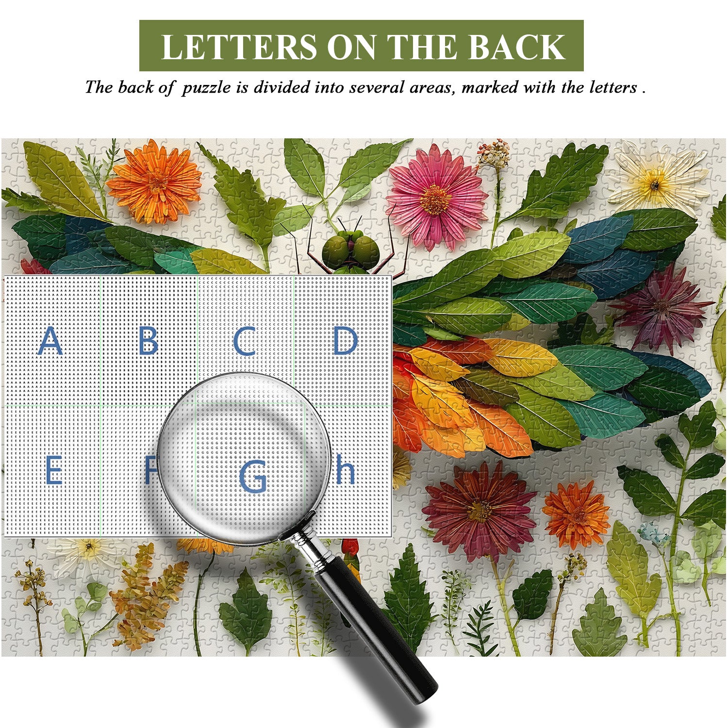 Leaf Dragonfly Jigsaw Puzzle 1000 Pieces