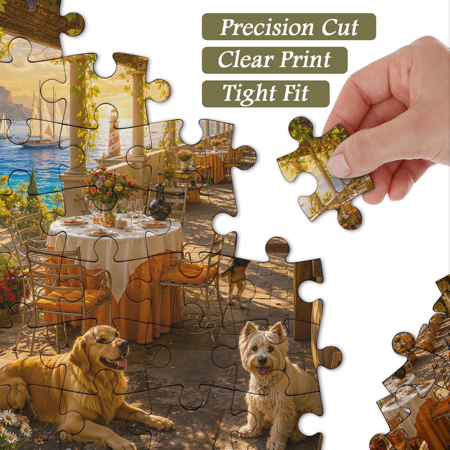 Sunset Vine Terrace Puzzle 1000 Teile