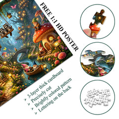 Gnome Hollow Puzzle 1000 Teile