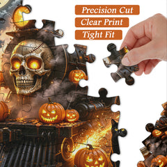 Halloween Ghost Train Jigsaw Puzzle 1000 Pieces
