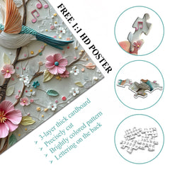 Birdsong Bloom Puzzle 1000 Teile