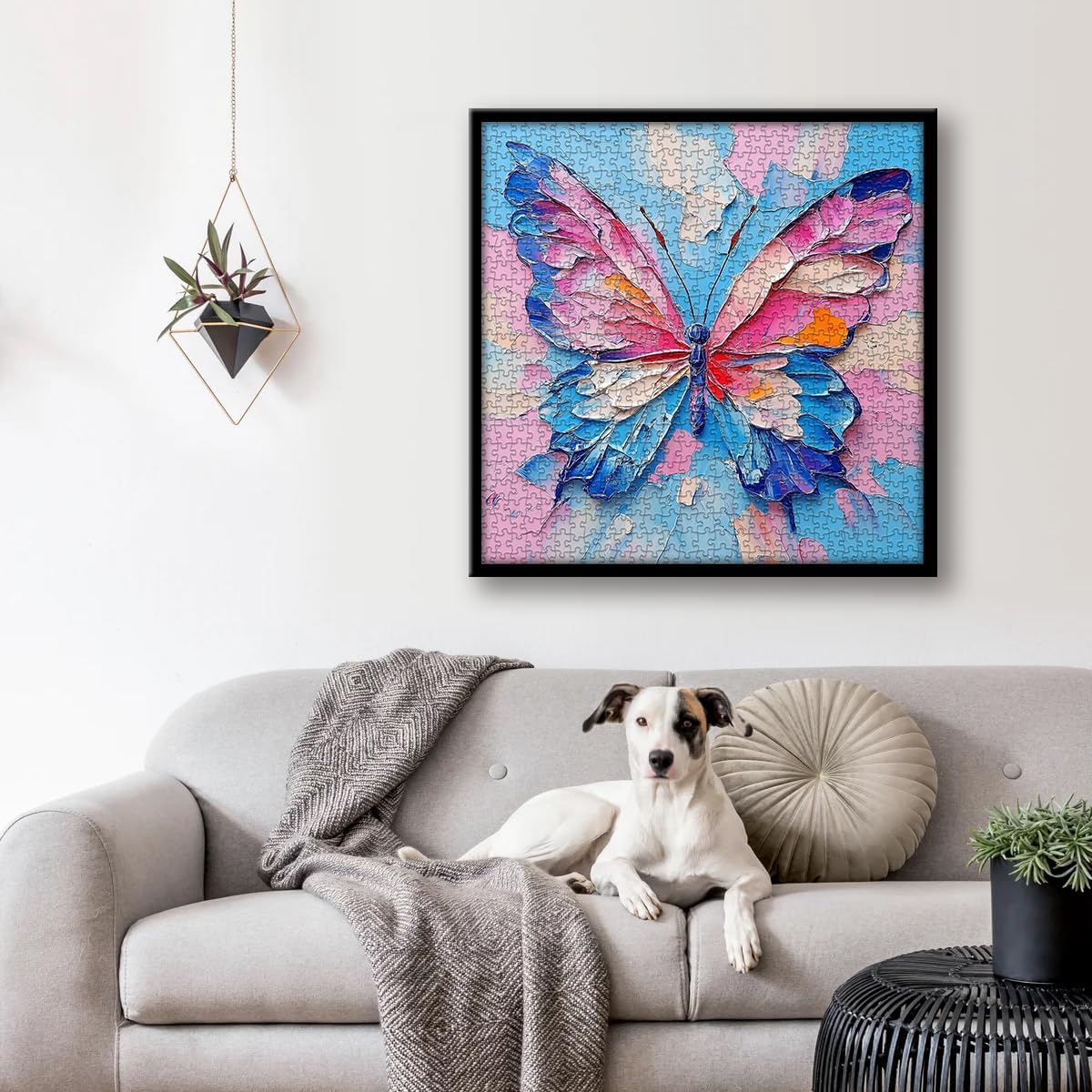 Colorful Winged Beauty Jigsaw Puzzle 1000 Pieces