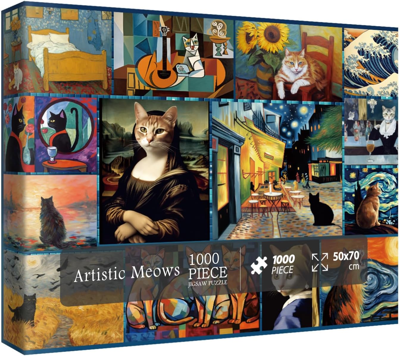 Classic Artists Cat Jigsaw Puzzle 1000 Pieces