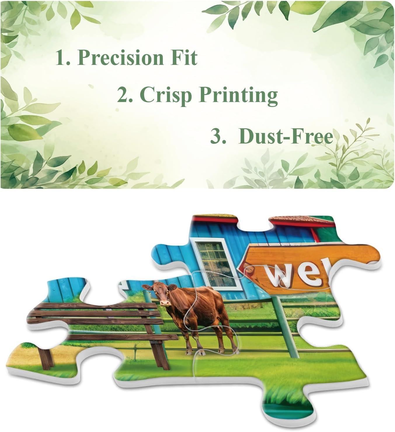 Puzzle „Farm Country Barn“ 1000 Teile