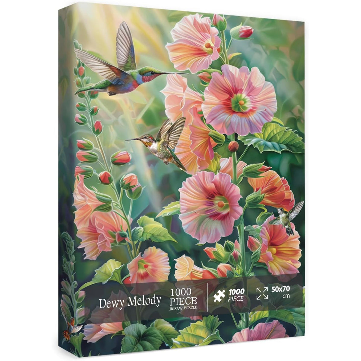 Flower Hummingbird Jigsaw Puzzle 1000 Pieces