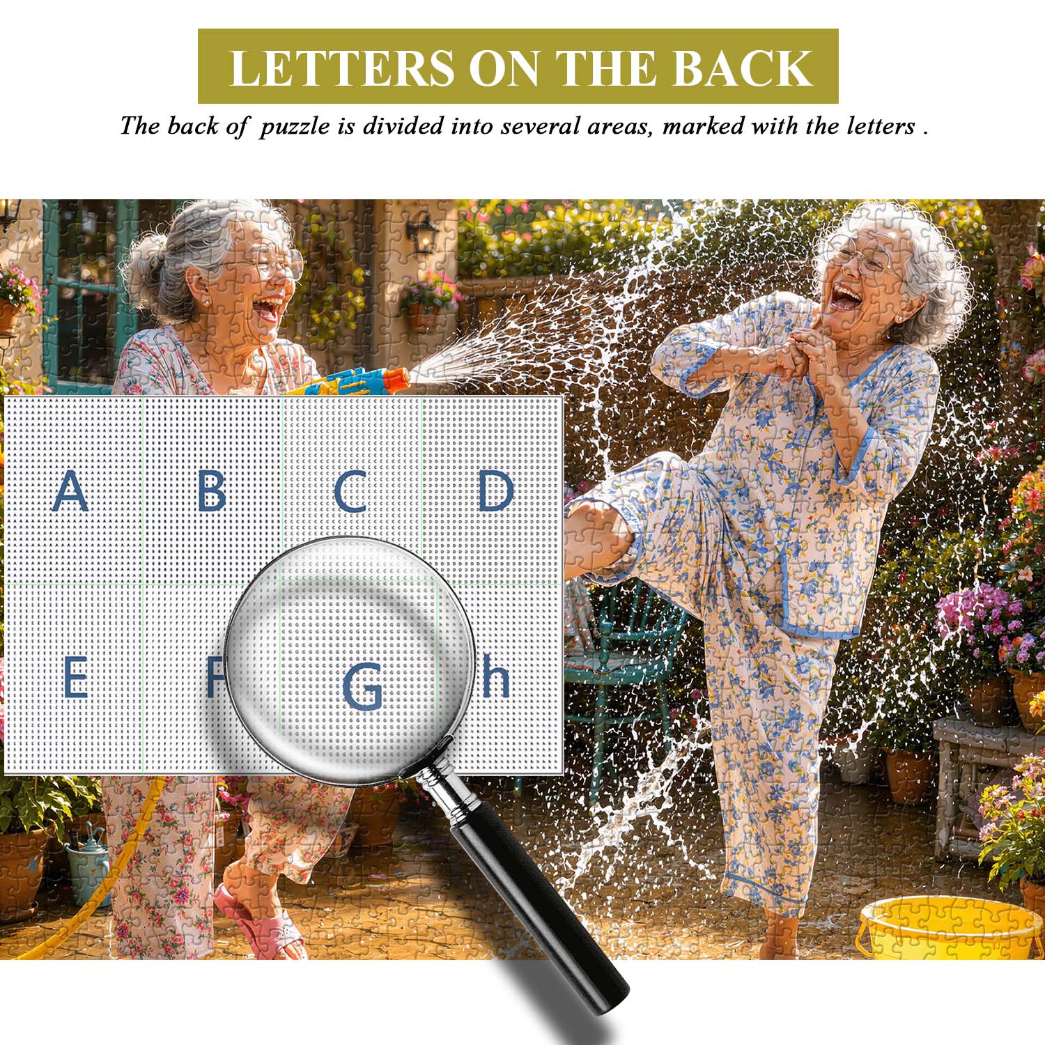 Golden Summer Joy Puzzle 1000 Teile