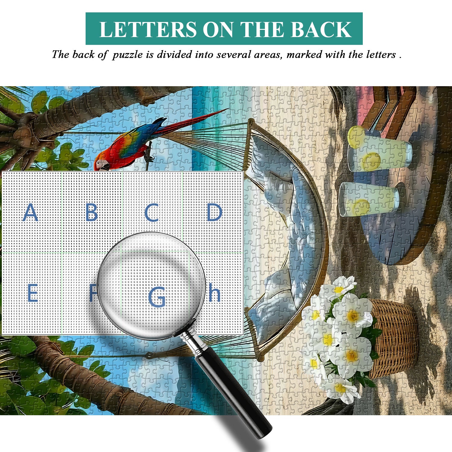 Relaxing Beach Day Jigsaw Puzzle 1000 Pieces