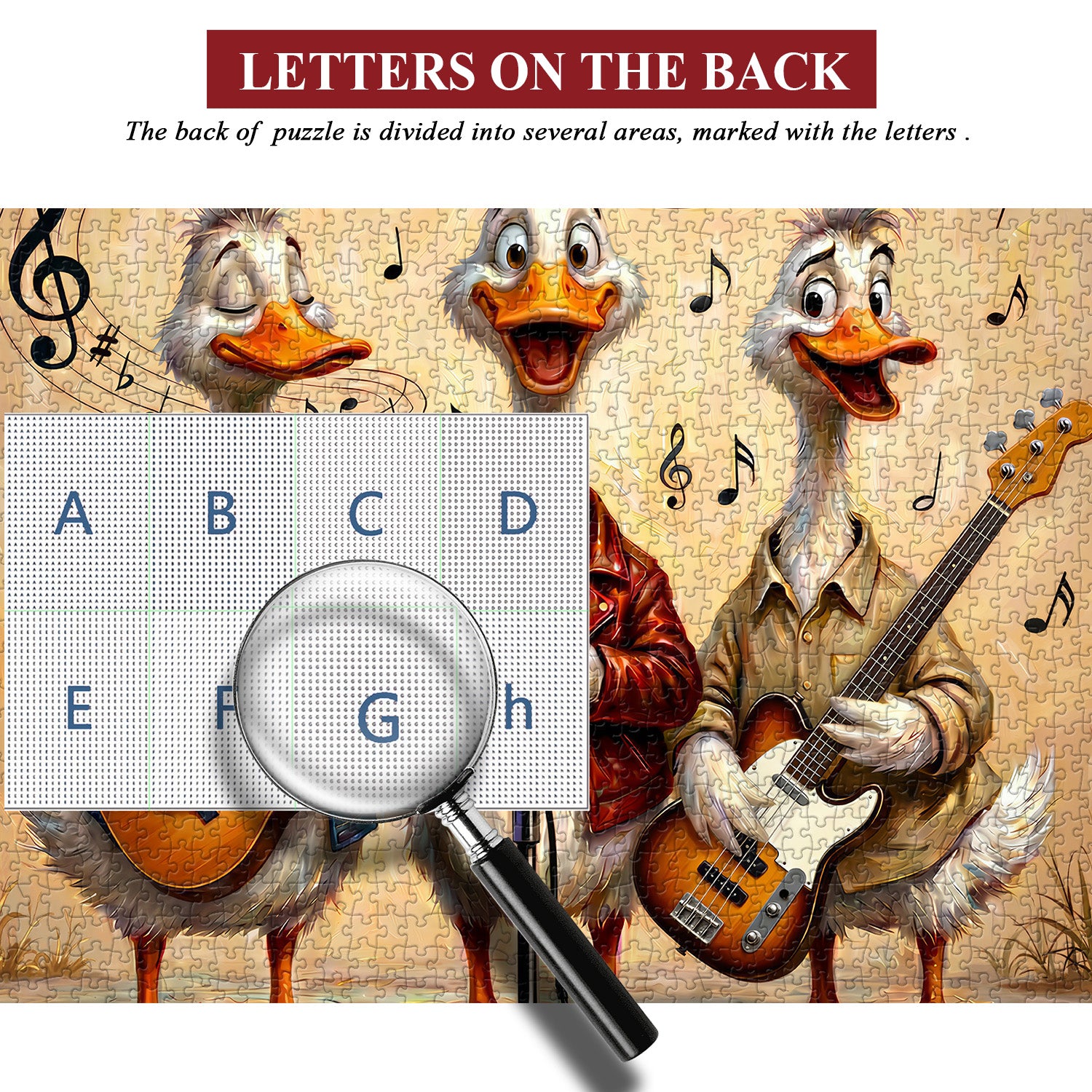 Duck Band Jigsaw Puzzle 1000 Pieces