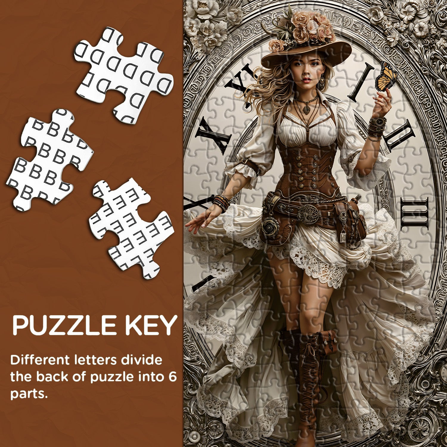 Time Beauty Puzzle 1000 Teile