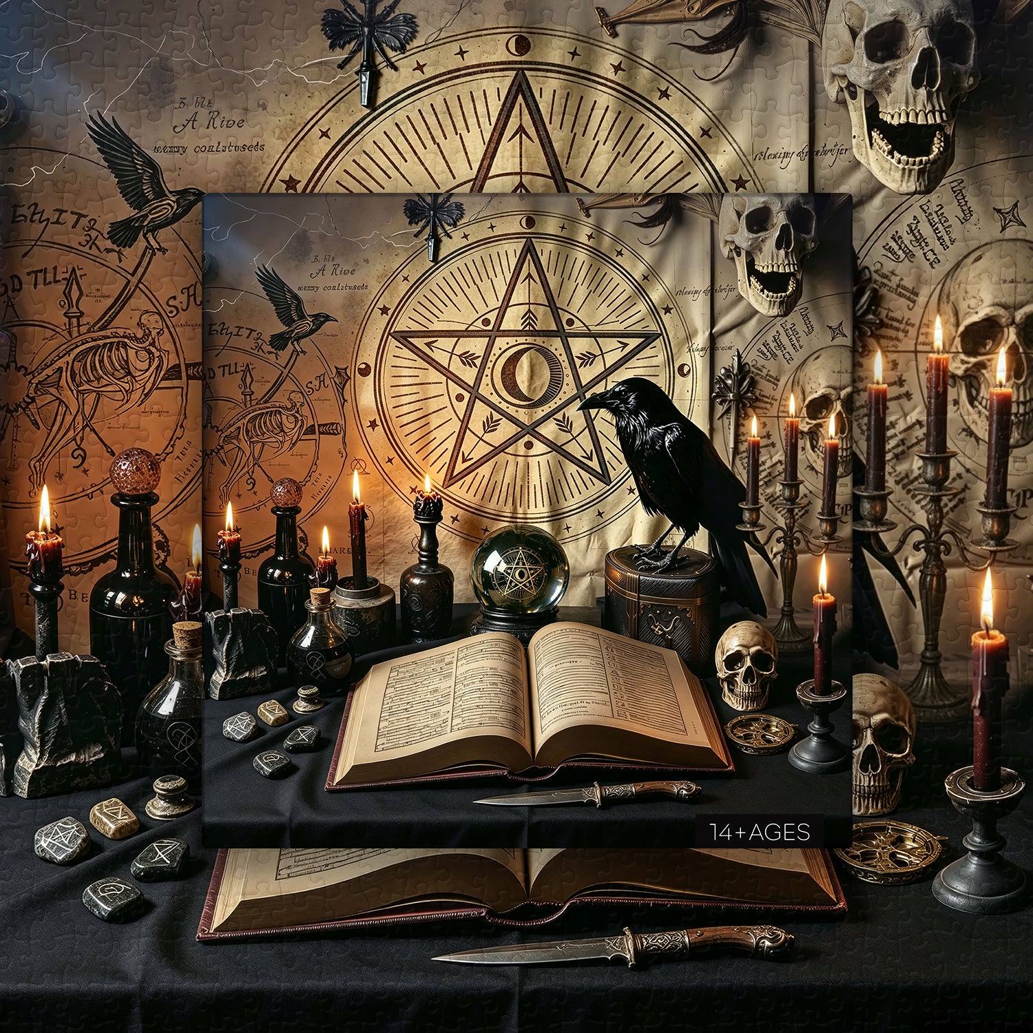 Raven Arcana Puzzle 1000 Teile