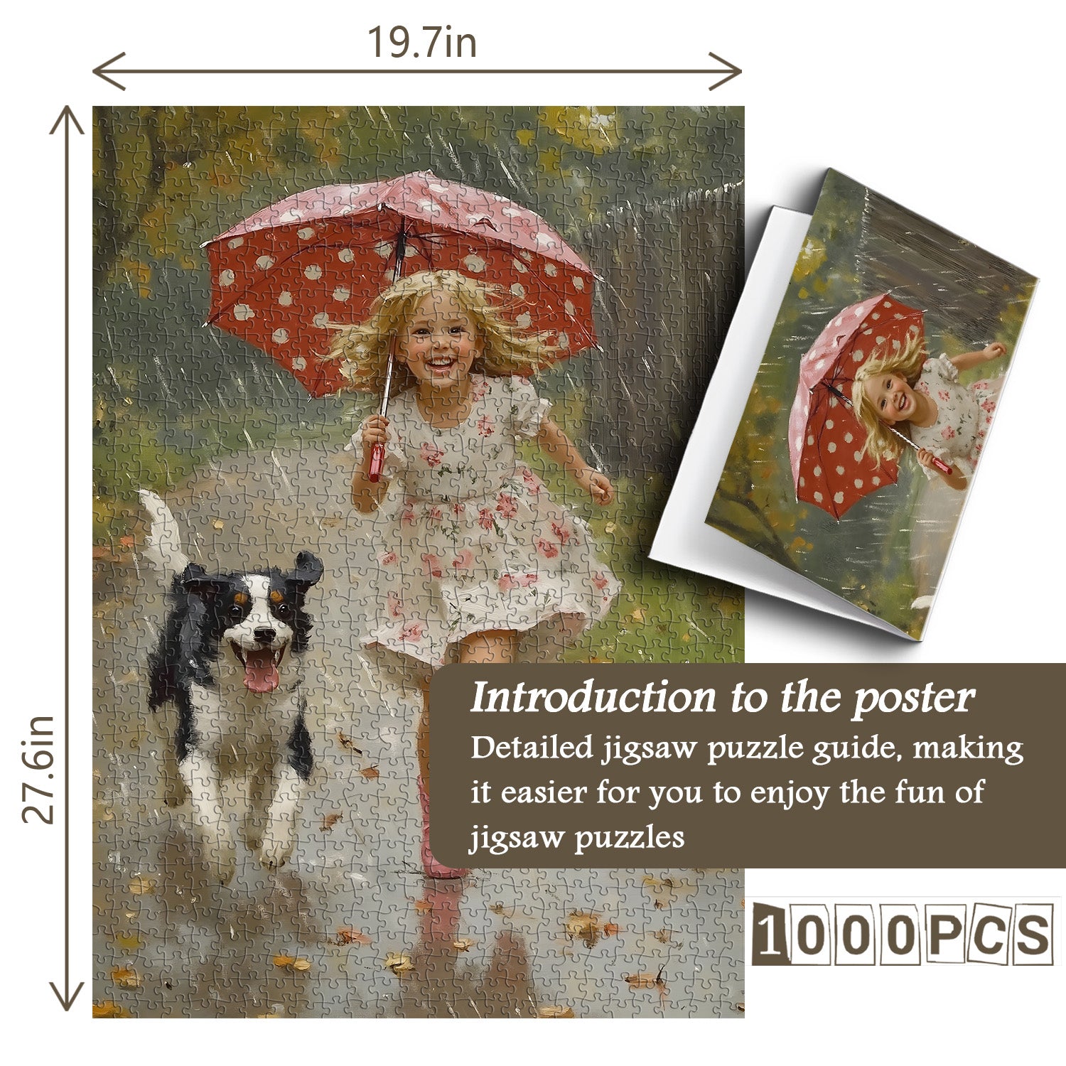 Rainy Day Joy Puzzle 1000 Teile