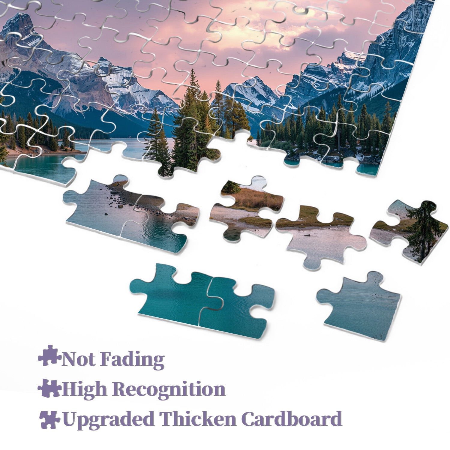 See trifft Berg-Puzzle 1000 Teile