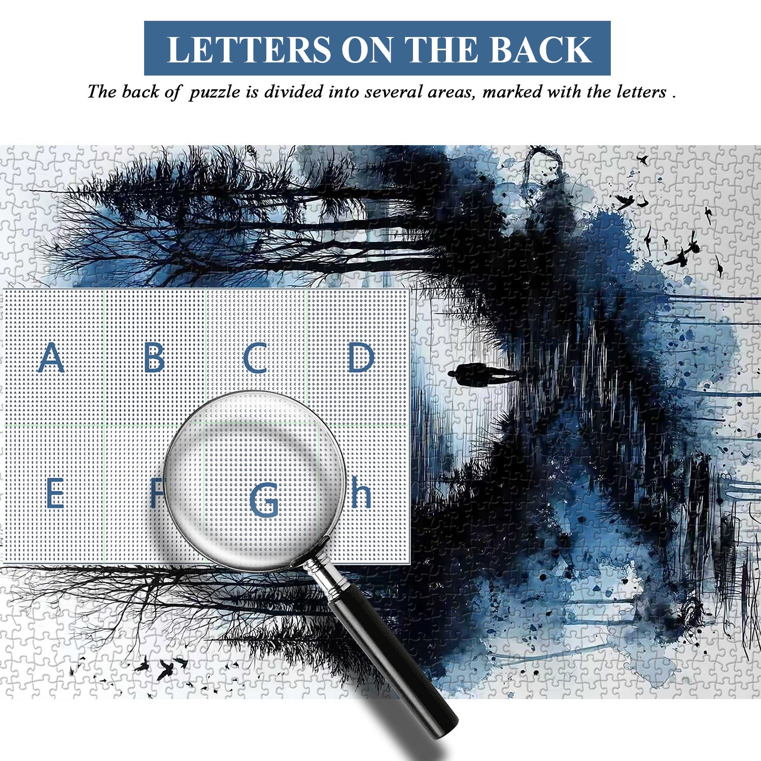 Lone Shadow Lake Puzzle 1000 Teile