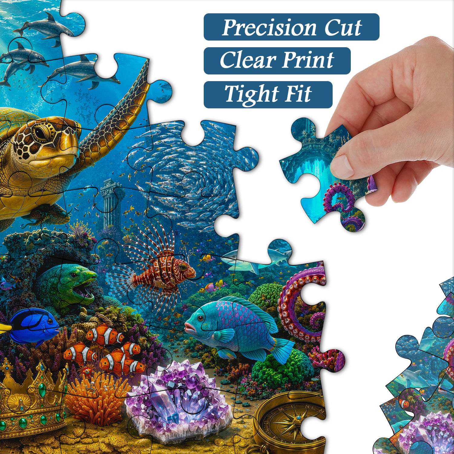 The Sunken Kingdom Jigsaw Puzzle 1000 Pieces