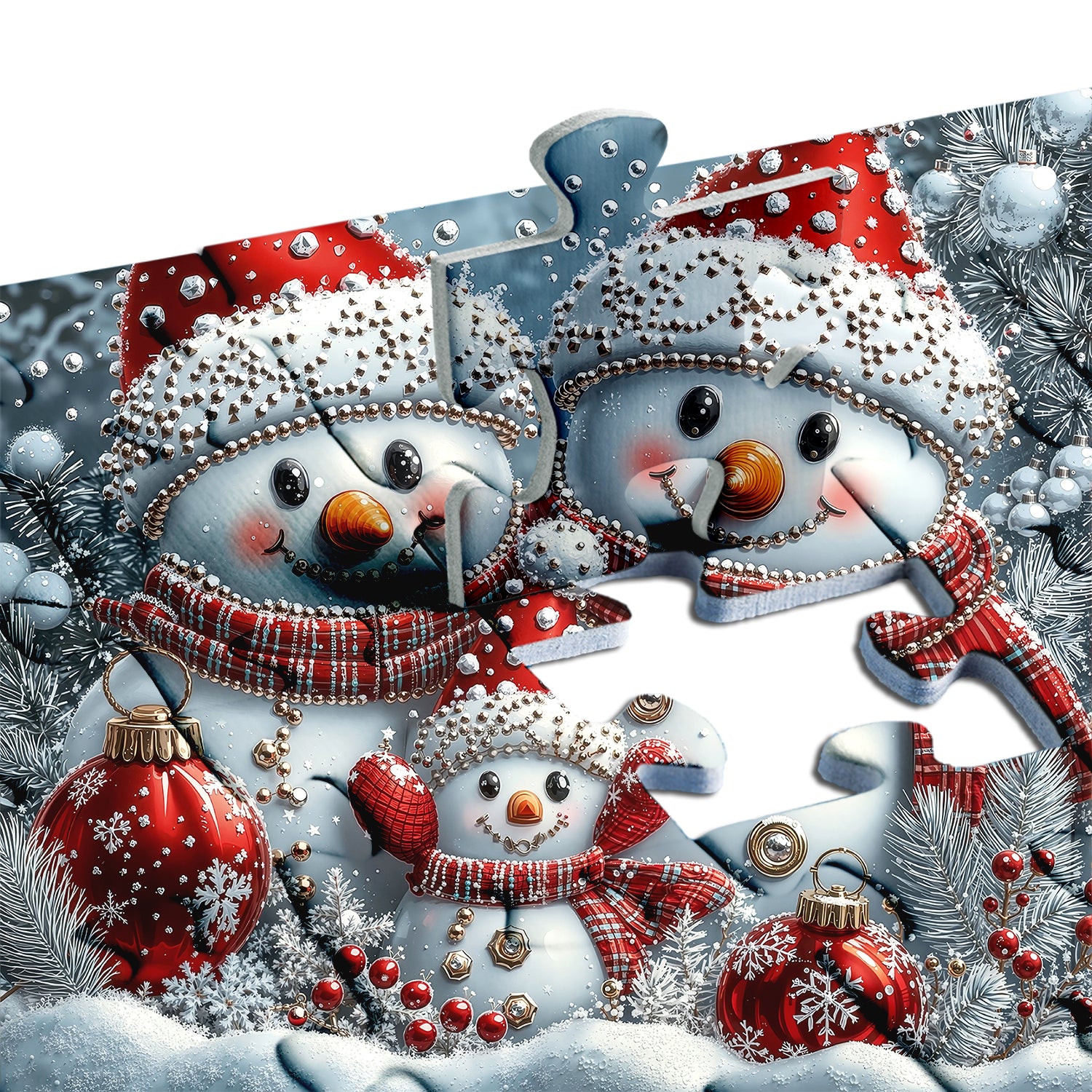 Wintertime Perle Sparkle Puzzle 1000 Stücke