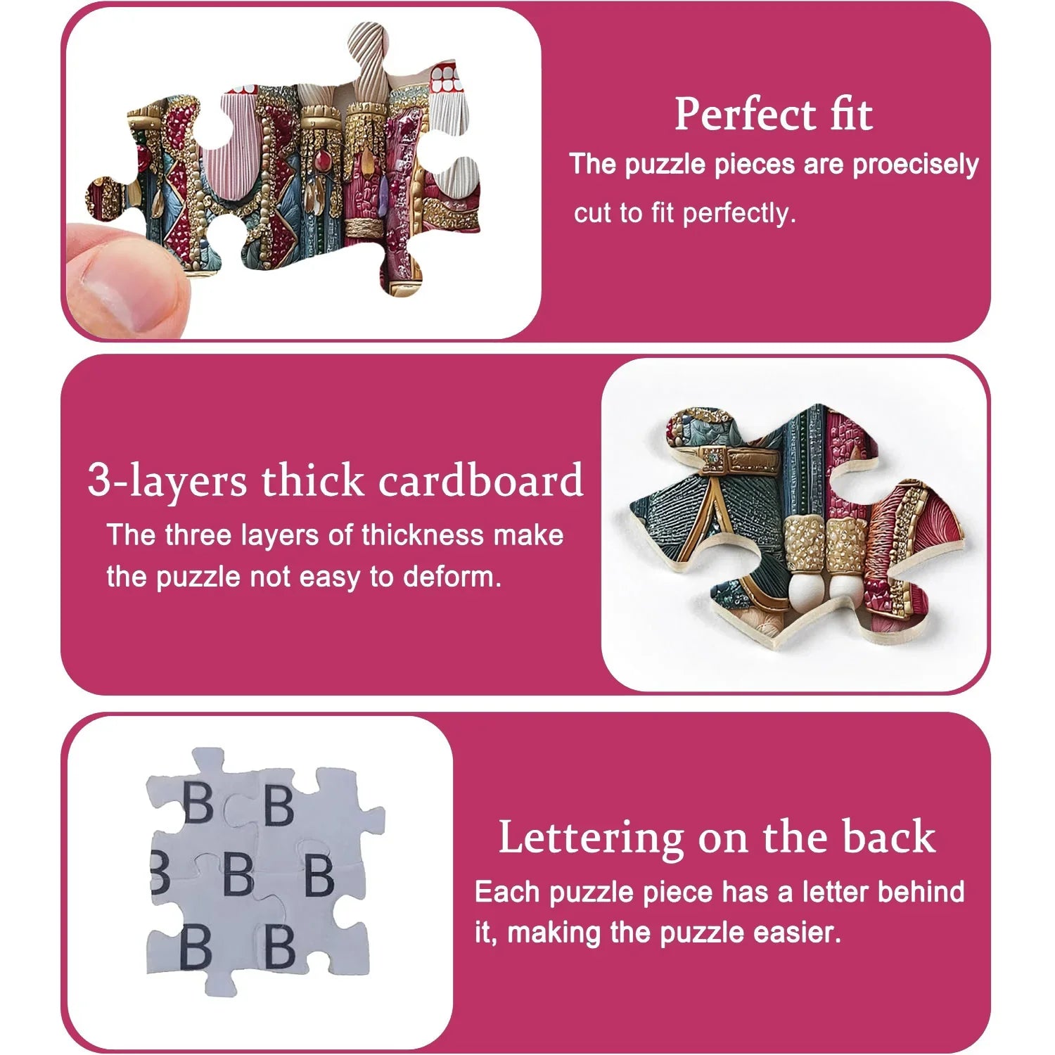 Kristall Nussknacker Puzzle 1000 Stücke